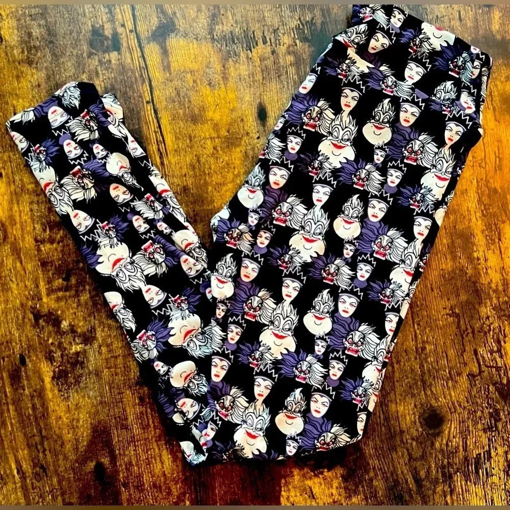 LuLaRoe | ladies Disney Villians leggings. Size: One Size